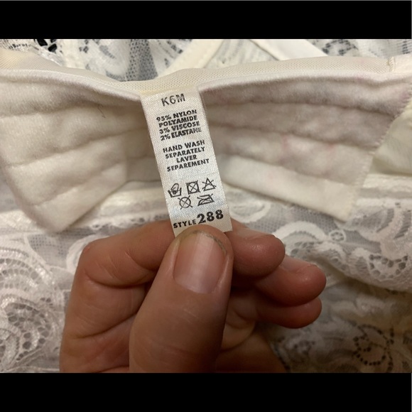 Lingerie-Bustier, Corset, white Lace, Gossard, 36Cc - Picture 12 of 14